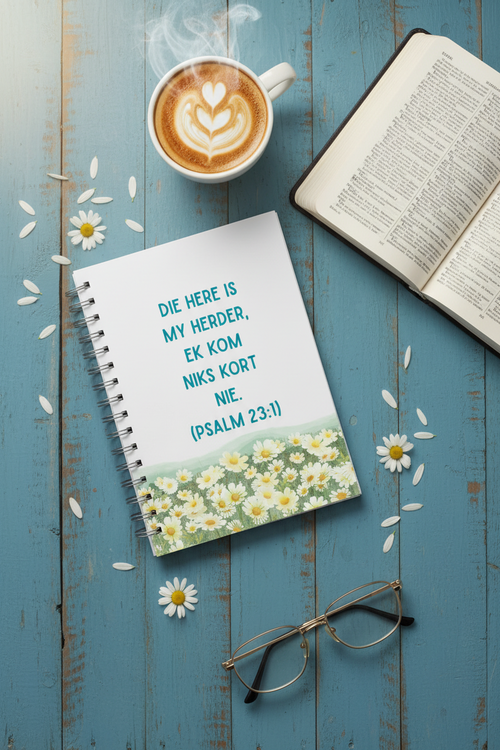 Christelike Joernaal vir mans - Die Here is my herder vir mans