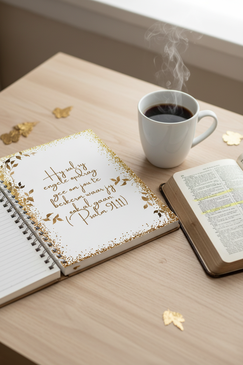Christelike Joernaal vir vroue - Hy sal sy engele opdrag gee