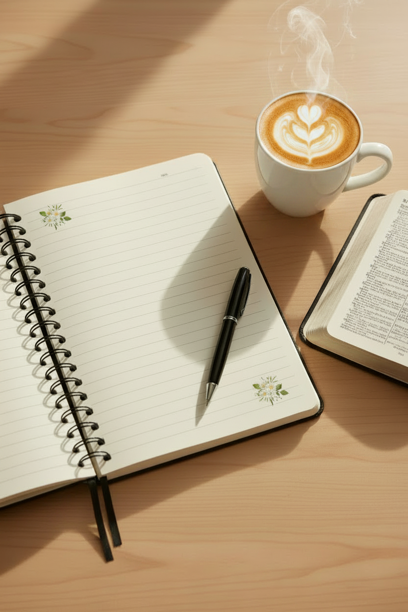 Christian Journal for women - The Lord is my shepherd