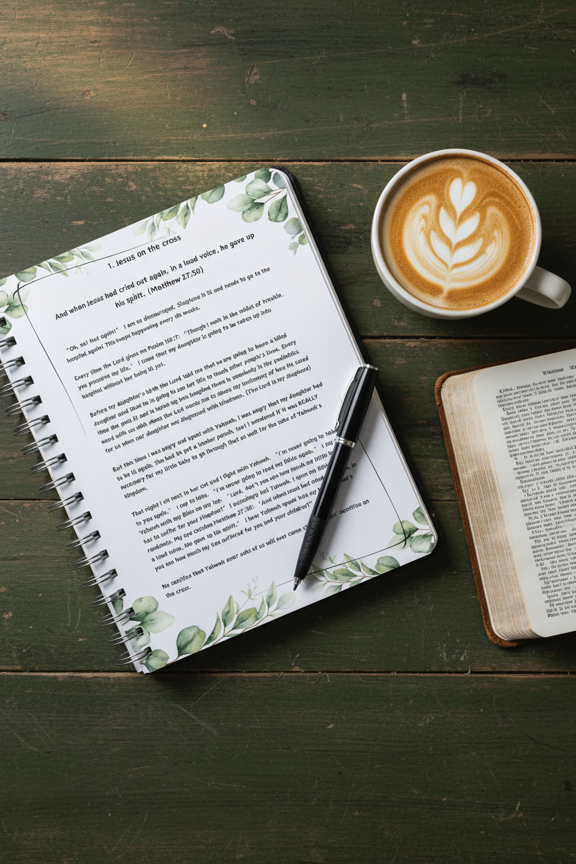 Christian Journal for men - Christ, the Lamb