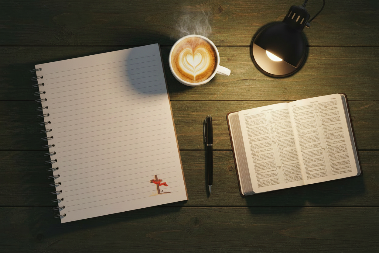 Christian Journal for men - Christ, the Lamb