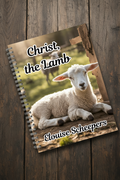 Christian Journal for women - Christ, the Lamb