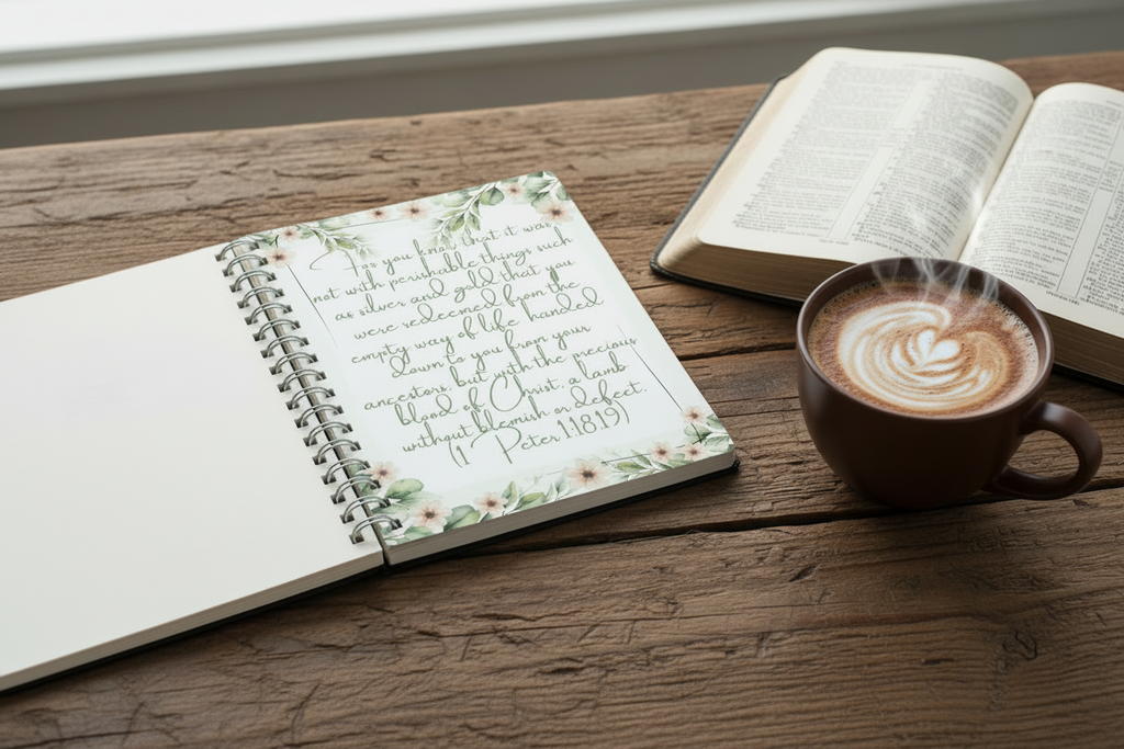 Christian Journal for women - Christ, the Lamb