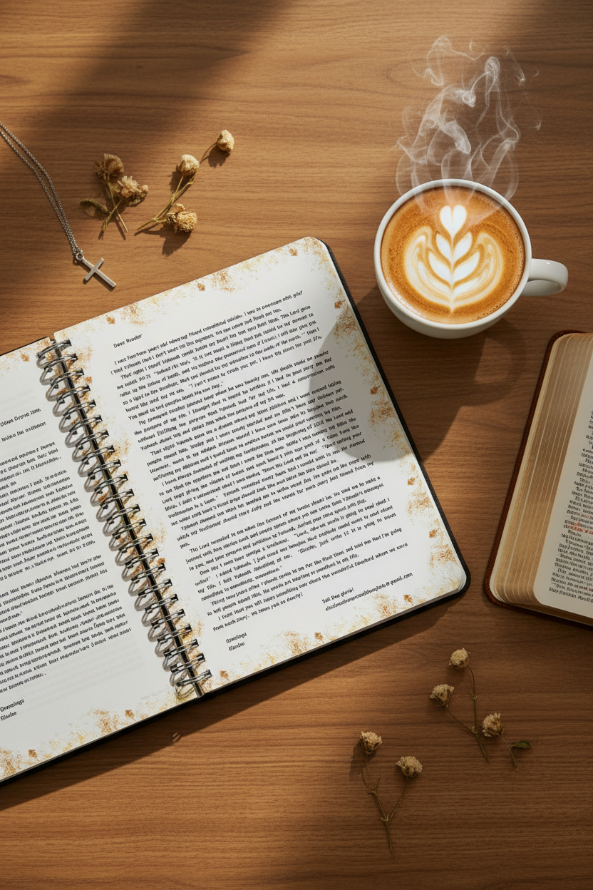 Christian Journal for men - When the righteous call for help