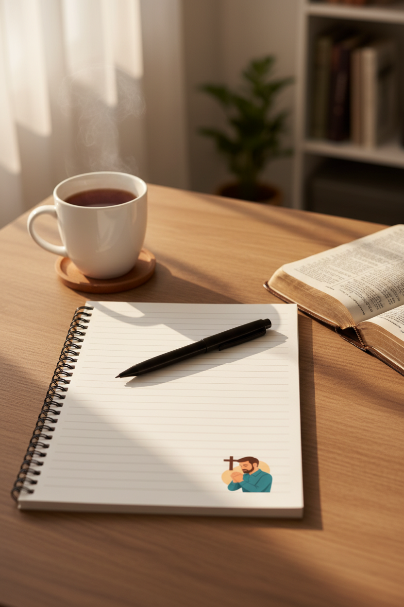 Christian Journal for men - When the righteous call for help