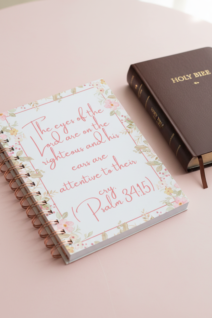 Christian Journal for women - When the righteous call for help
